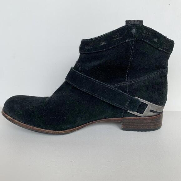 Ugg Australia Austin Suede Ankle Boot Black 6 - Picture 1 of 9